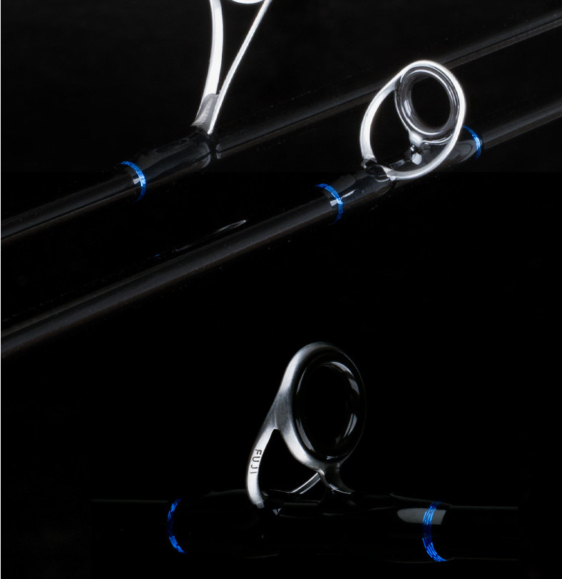 Carbon Fiber Fishing Lure Rod 1.5M 1.68M 1.8M Pole Spinning Casting Rod Lure Rod