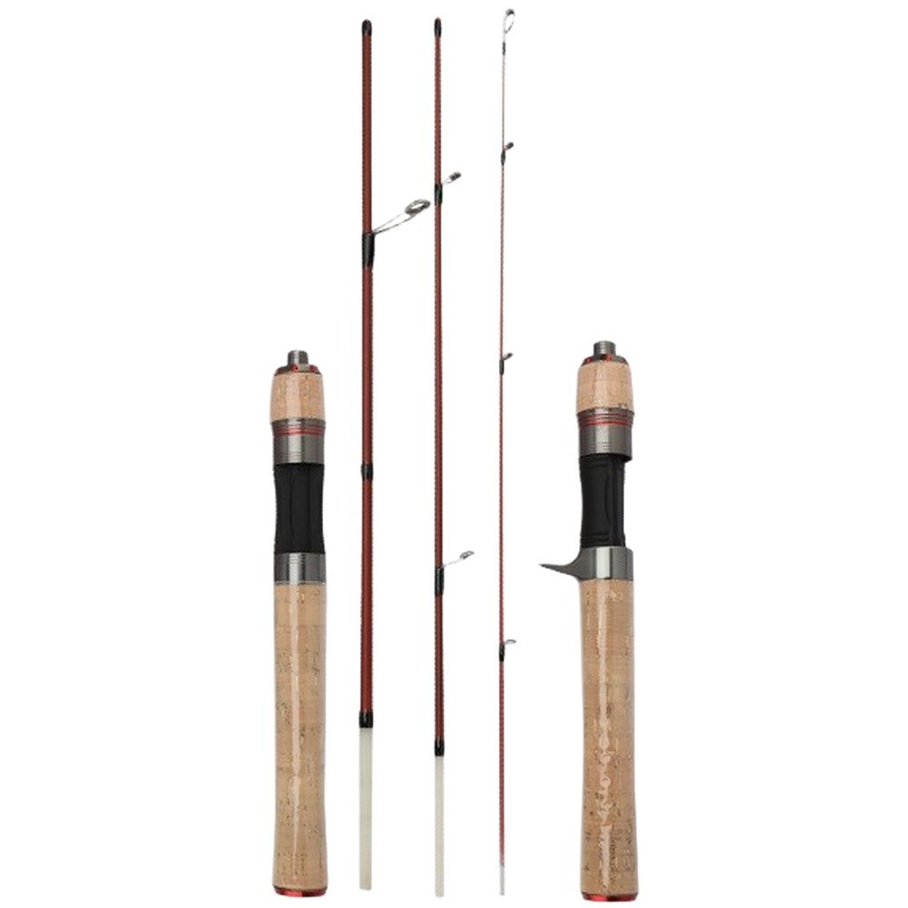 Flexible 1 4m Four Section Fishing Lure Rod for Various Freshwater Fish