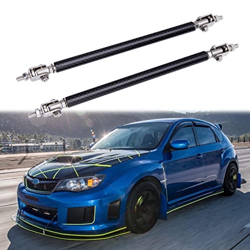 2PCS Adjustable Splitter Strut Rods, 8″-13″ Front Lip Strut Rod 10″-13″ Carbon