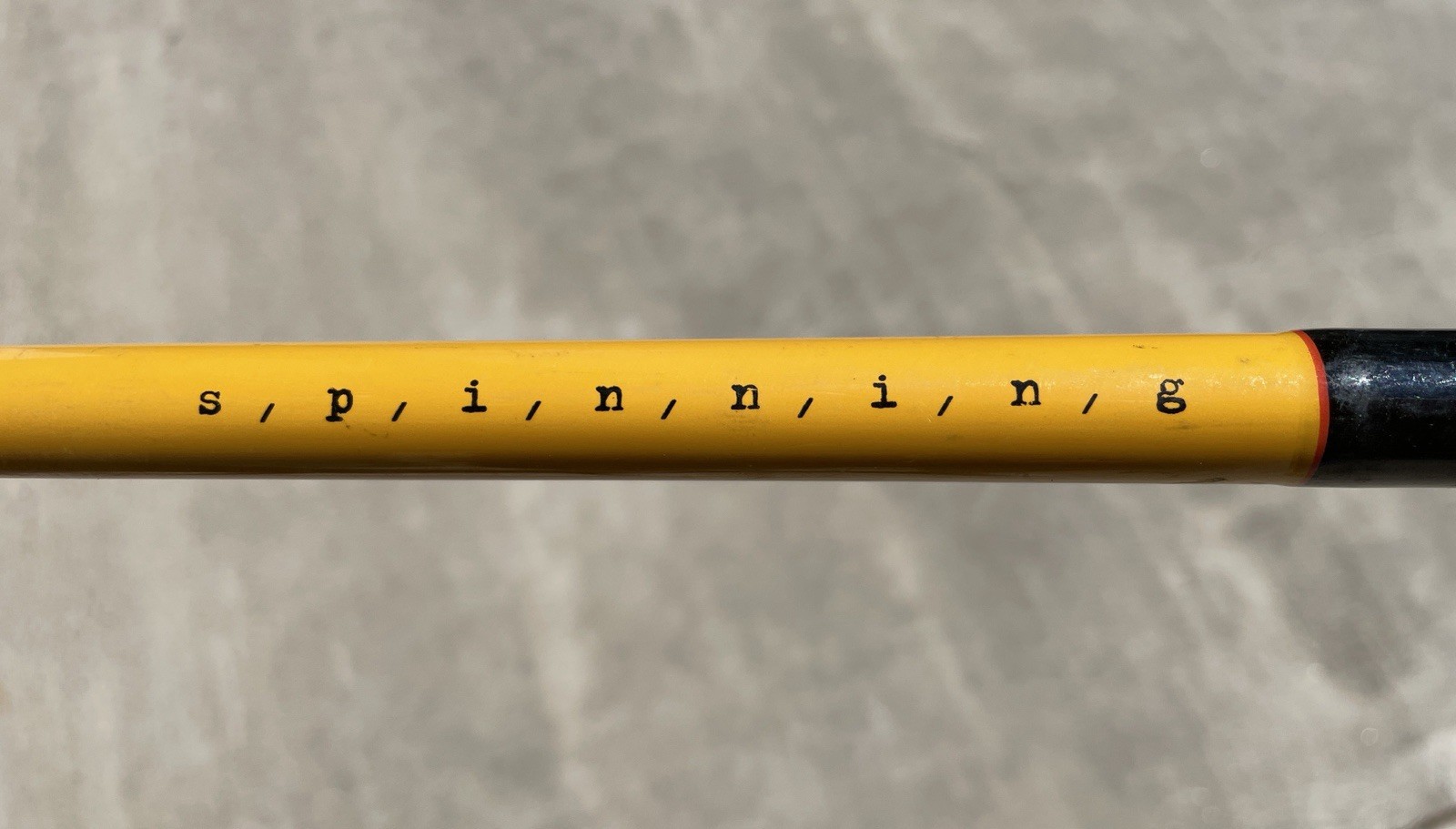 Silstar FishBonz Old Yellow OY802BWS 8’ Spinning Fishing Salmon Rod 2-pc NICE!