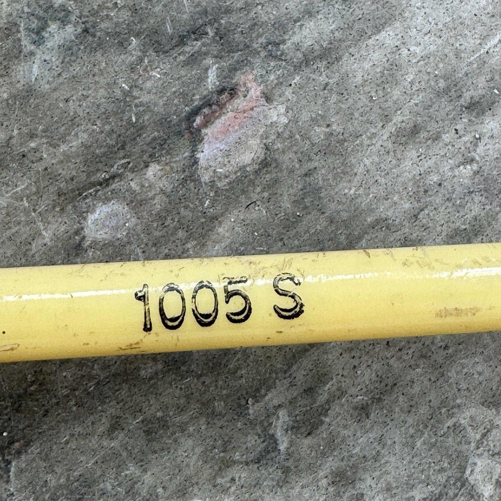Vintage National Fiberglass TRU 1005S Fishing Rod 62” Wooden Handle USA