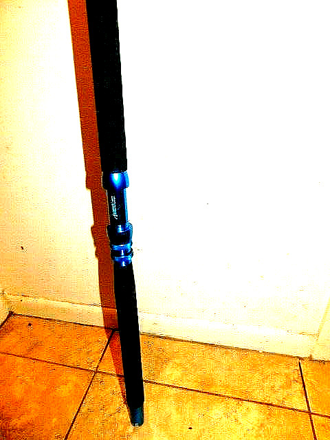CUSTOM CONVENTIONAL ROD MAHI BLUE,GREEN,YELLOW MARBLE 7′ 20-40 LB TURBO NEW