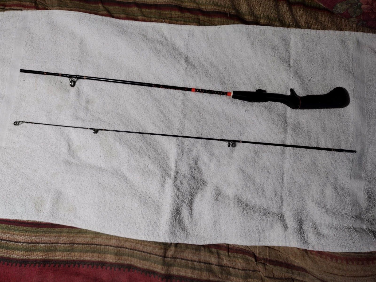 Fuji Cera Guide Graf Flex 1550 5 ft Light Action Casting Vintage Fishing Rod