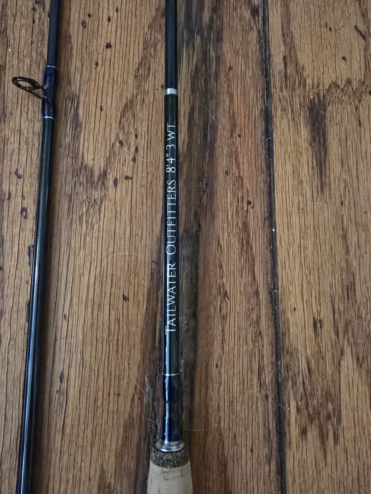 Tailwater Outfitters Fly Rod 8′ 4″ 3wt 4pc Fast Action w/ Tube