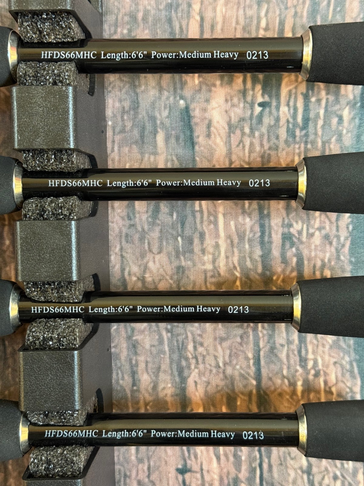 BUY 2 GET 2 FREE – HALO Daylite Rods 6′ 6” Medium Heavy Casting Rods – New