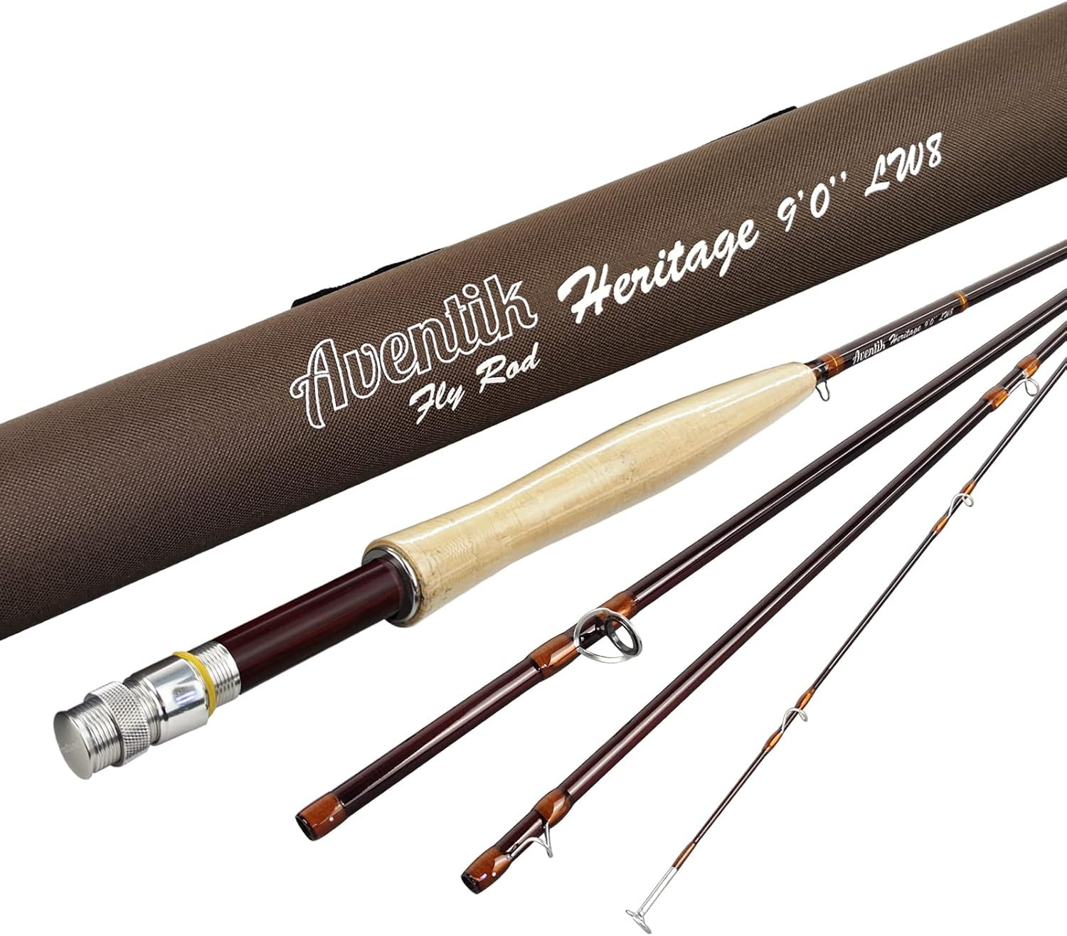 Heritage Fly Fishing Rod – 7’6” to 9’0” – 4-Piece IM8 Carbon Blank