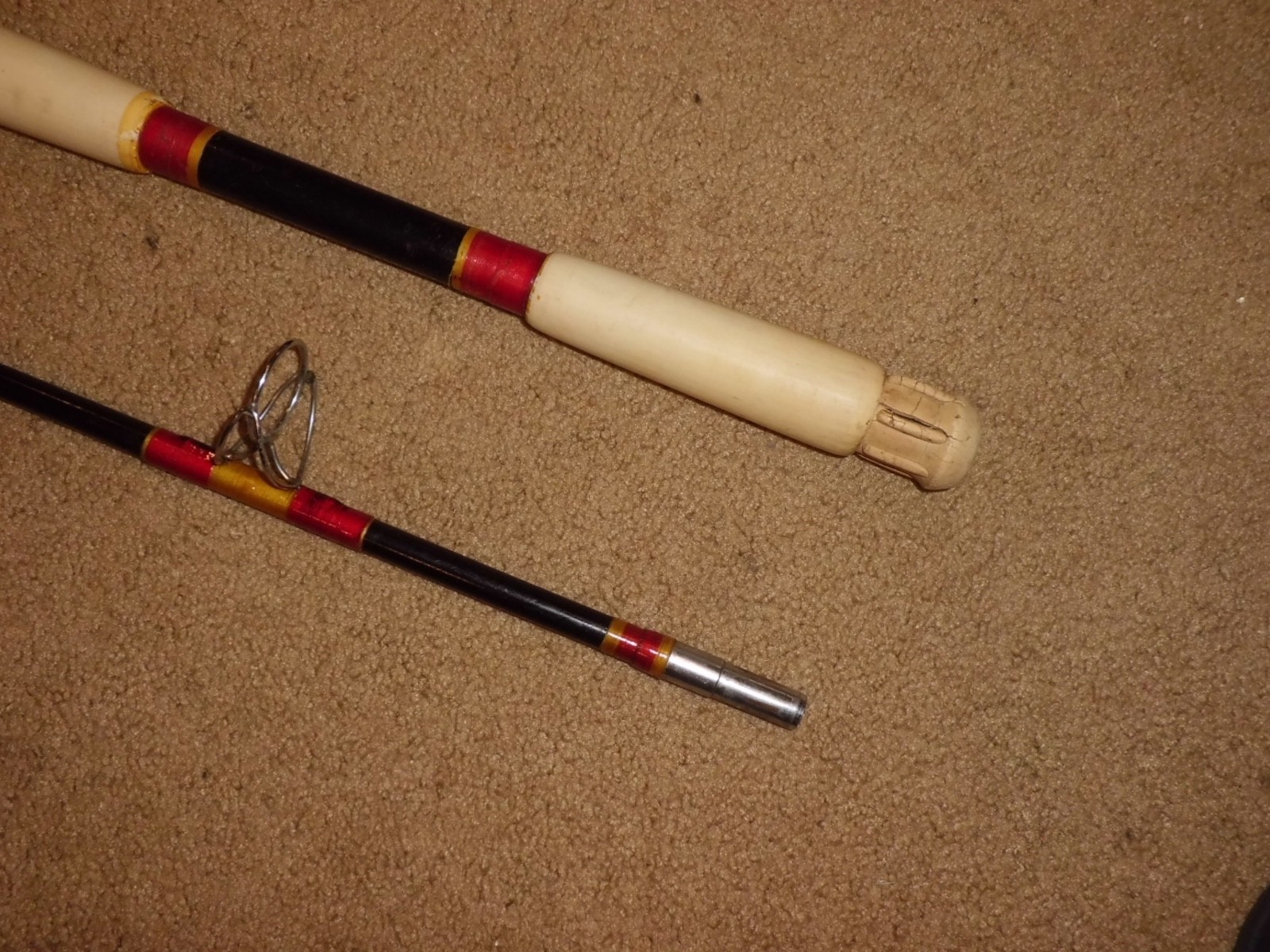 Vintage HARNELL 680 Spinning Surf 11′ Rod made in USA