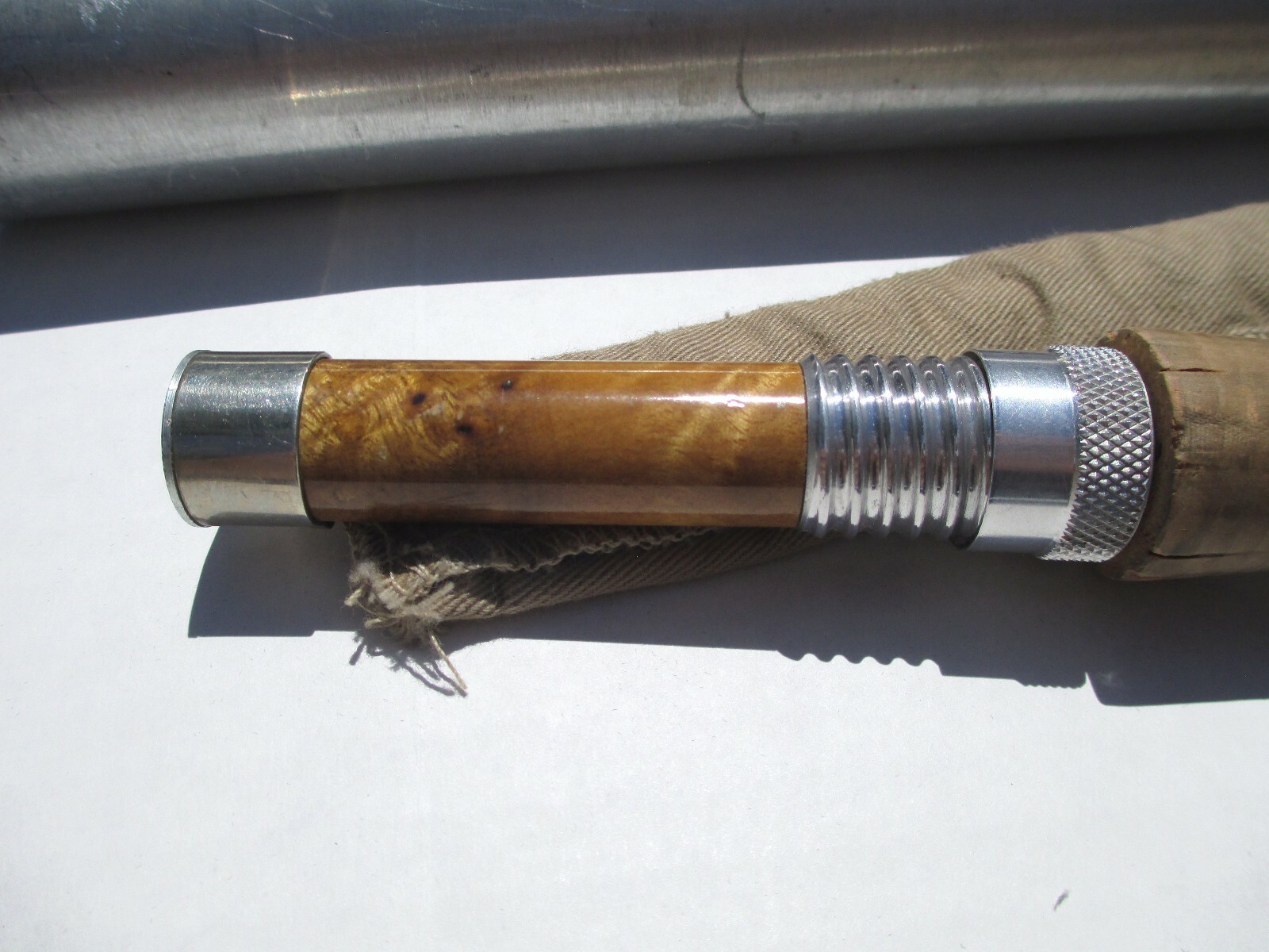 Rare Custom Big River Fly Fishing Rod Custom 2 Piece 5-6-7 Weight 9′ w Tube NICE