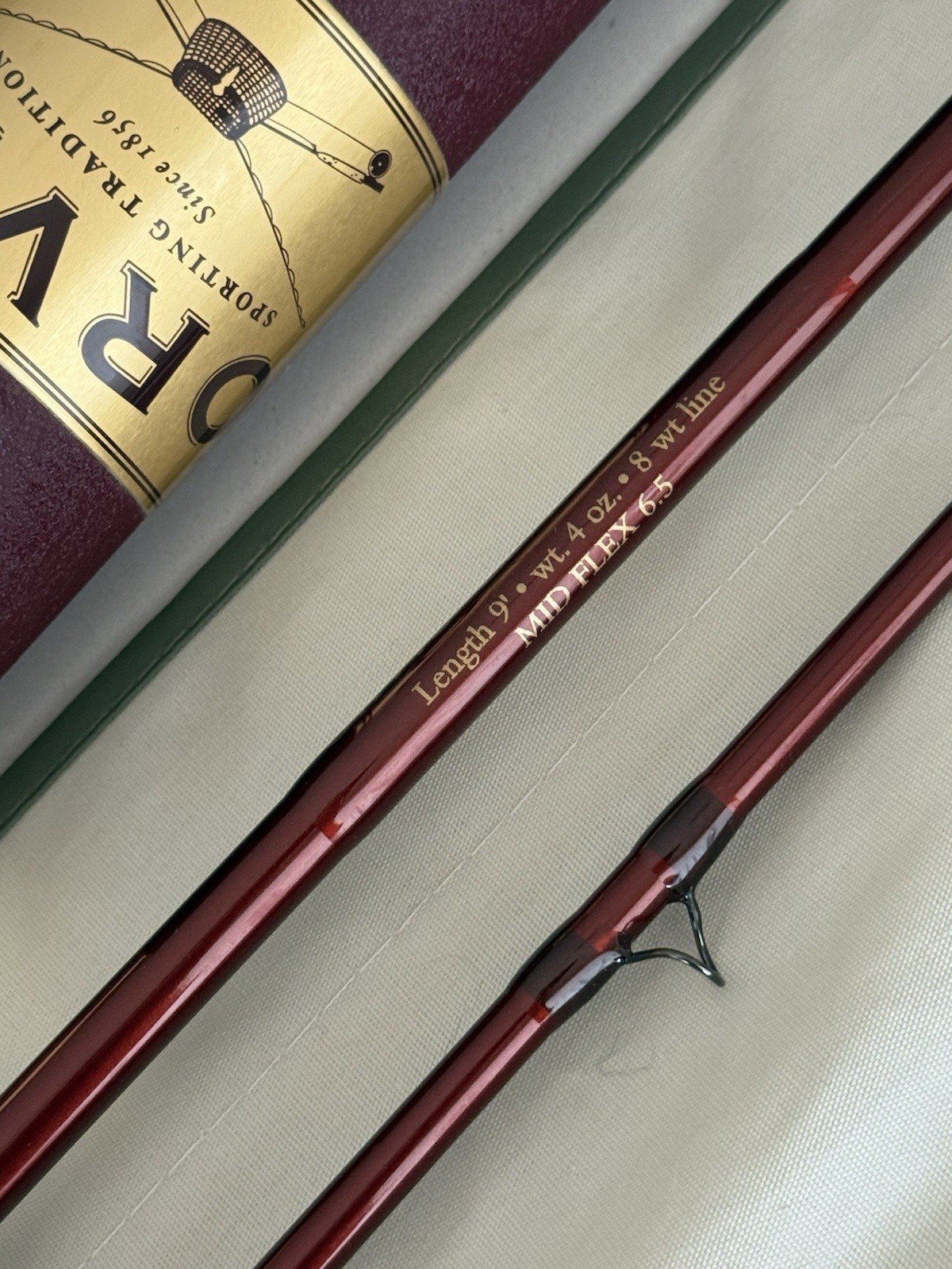 **BEAUTIfUL** 🔥 ORVIS ZERO GRAVITY 8wt 9’ft~2pc Fly Rod!! 🔥~MID FLEX~🔥