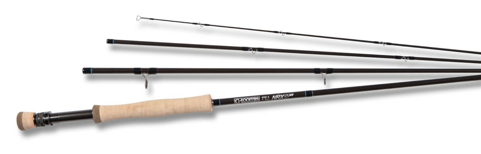 G. LOOMIS NRX+ PLUS S SALTWATER 1090-4 9′ #10 WT FLY ROD +FREE $130 LINE!
