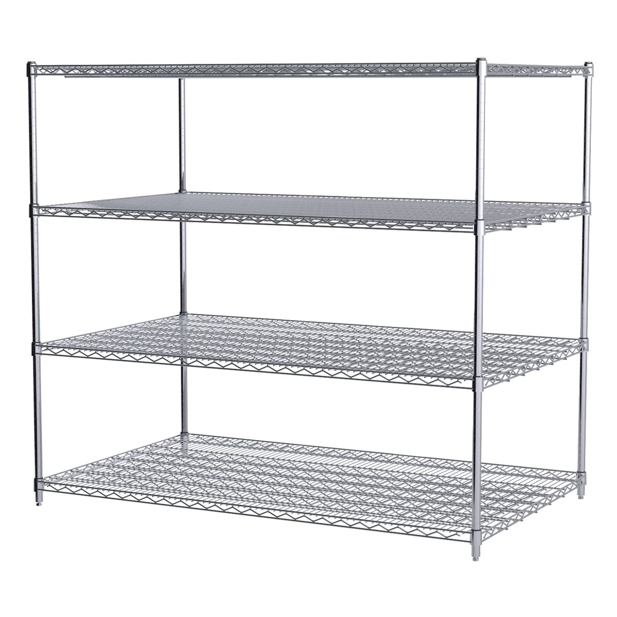 Akro-Mils AWP54UPRIGHT 54-Inch NSF Certified Industrial Grade 54″, Chrome