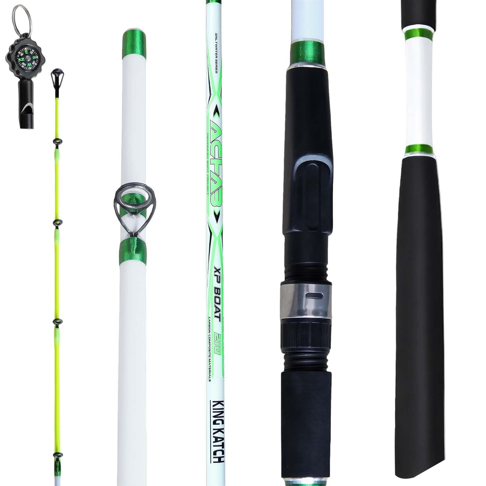 Kingkatch 7Ft Medium Heavy Spinning Fishing Rod Carbon Fiber Graphite Rod