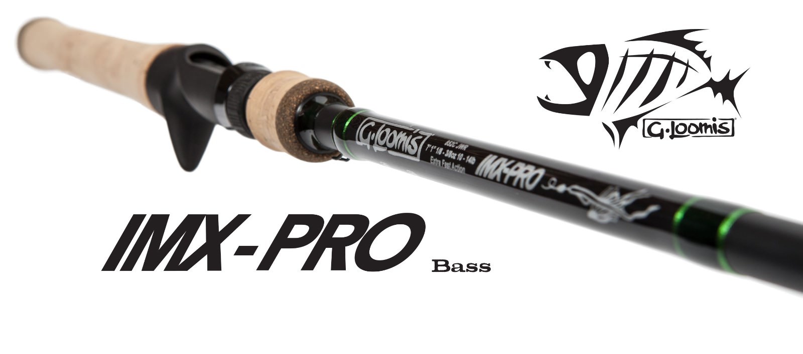 G Loomis IMX-PRO 966C SWBR 8′ Heavy Moderate Fast Casting Rod