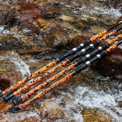 Carbon Travel Surf Spinning Fishing Rod – 3 Piece M/MH, 9’/10’/11’/12′ – Lightwe