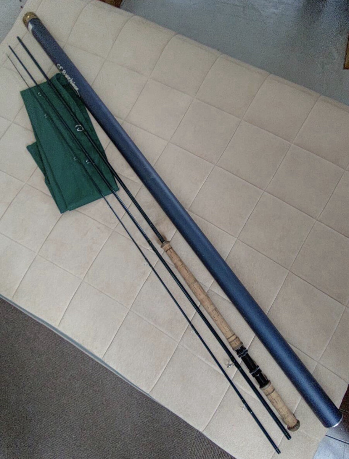 C.F. Burkheimer CF Burkheimer 13’3″ #6/7/8 Fly Rod Free shipping DDP until 7/26