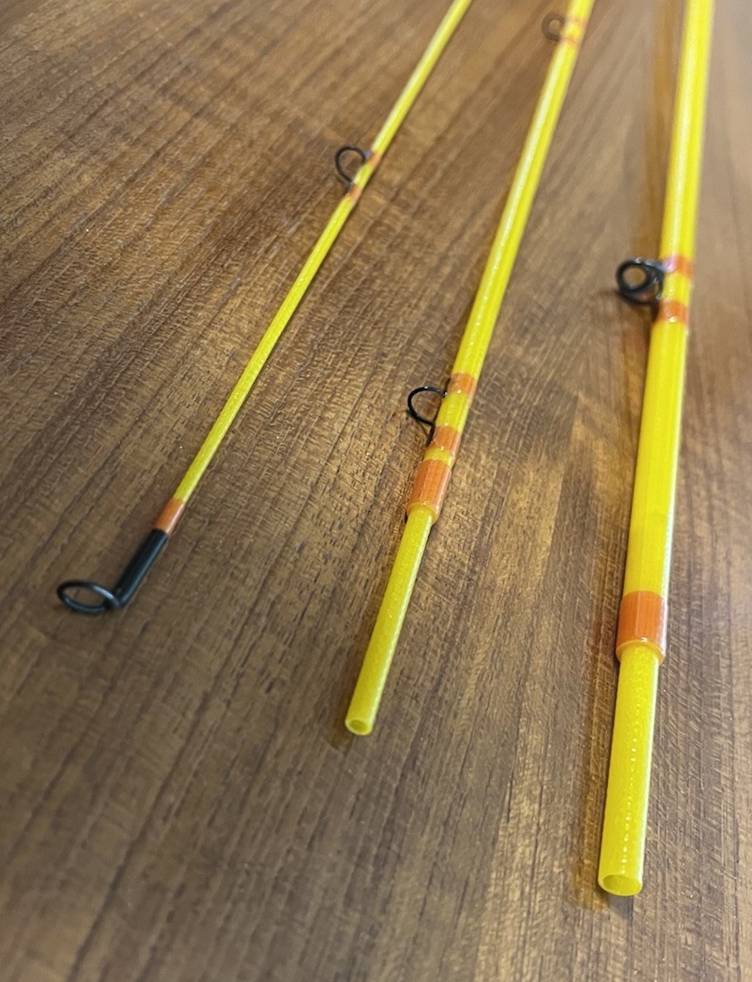 James Green Fiberglass Fly Rod Heritage Trout Series 7’2” 4wt