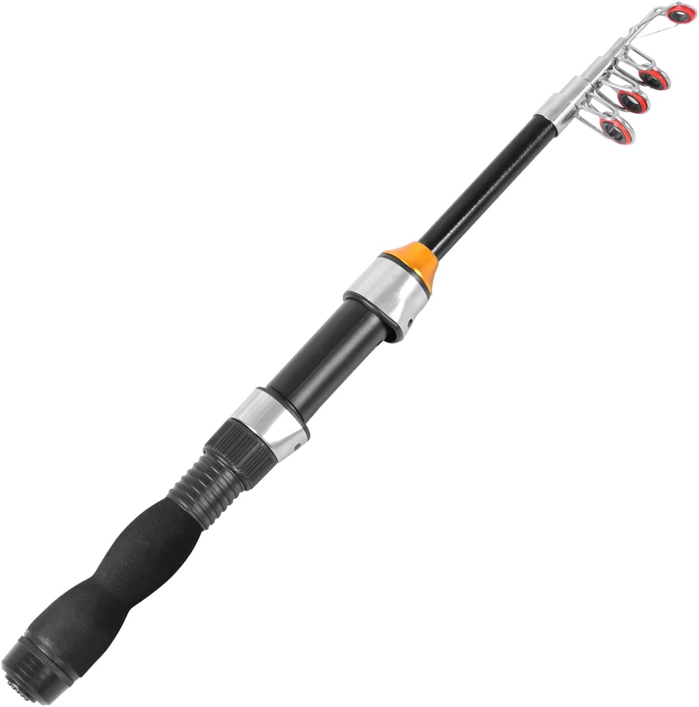 3.2ft Telescopic Fishing Rod – Collapsible Fiberglass for Saltwater & Freshwater