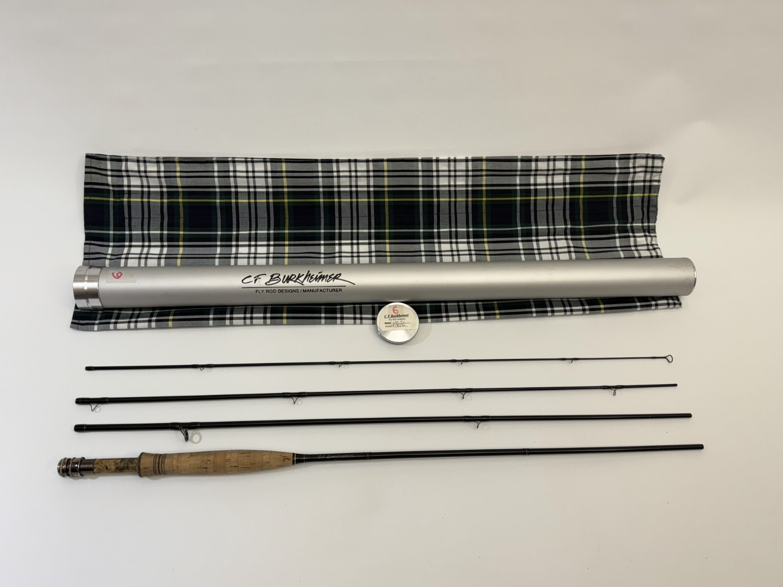 C.F. Burkheimer Model 690-4V fly rod