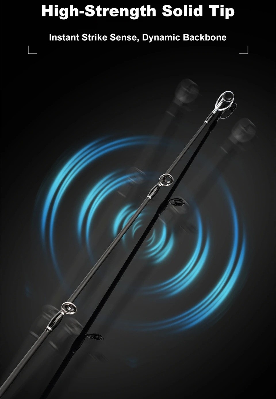 Travel Jigging Fishing Rod 1.83-1.91m MH Carbon Ceramic Guides Slow Jigging