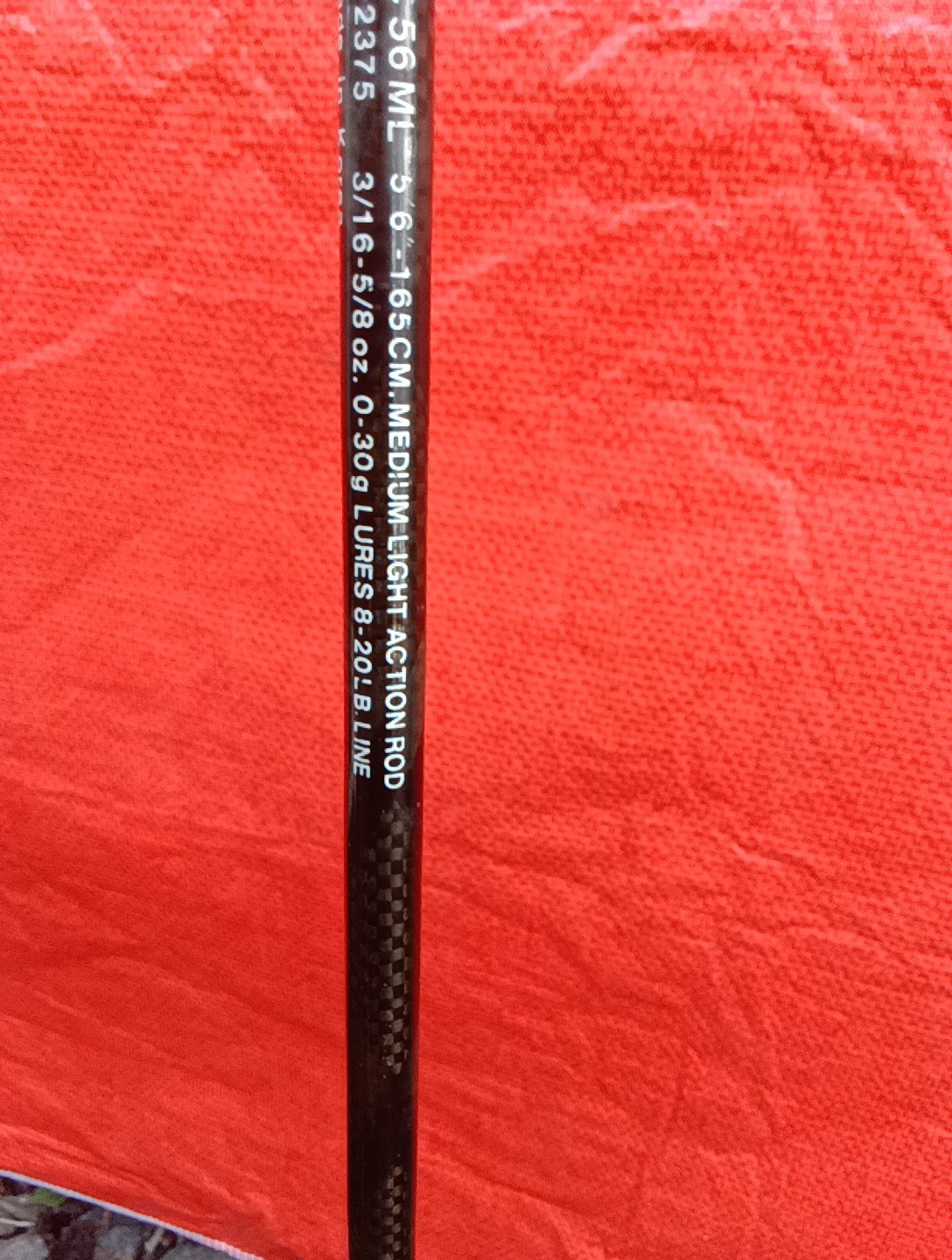 Abu Garcia Conolon 800 Hellbender XC 56 ML 66″ CASTING ROD 1 Piece RARE VTG 8