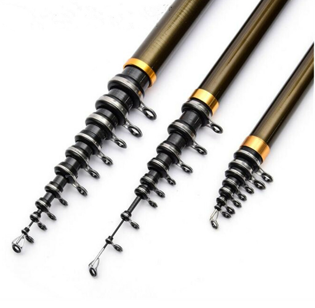 Rock Fishing Rod Stream Carbon Fiber Spinning Telescopic Fishing Hand Toughness