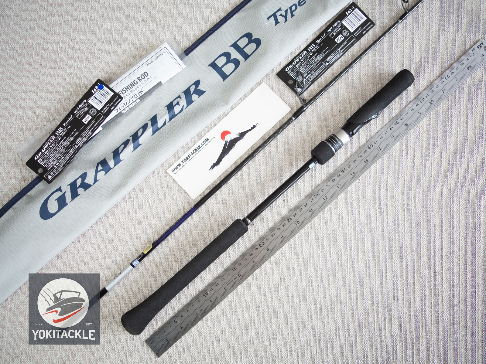 Shimano 21 GRAPPLER BB Type-LJ S63-1 Spinning Rod Shipping From JAPAN