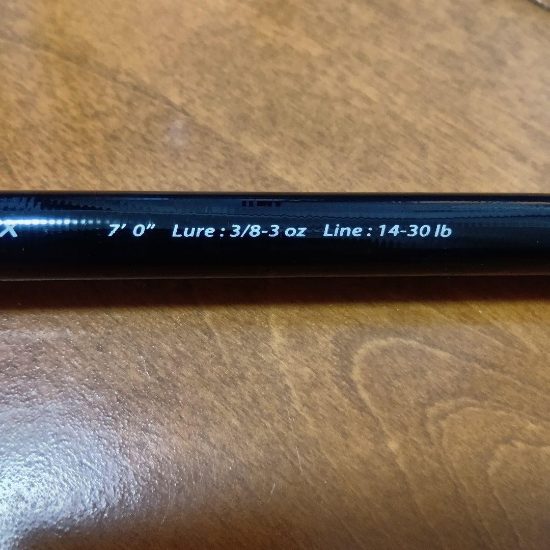 Major Craft BASSPARA BXCT705X Travel Baitcast Rod Used JDM