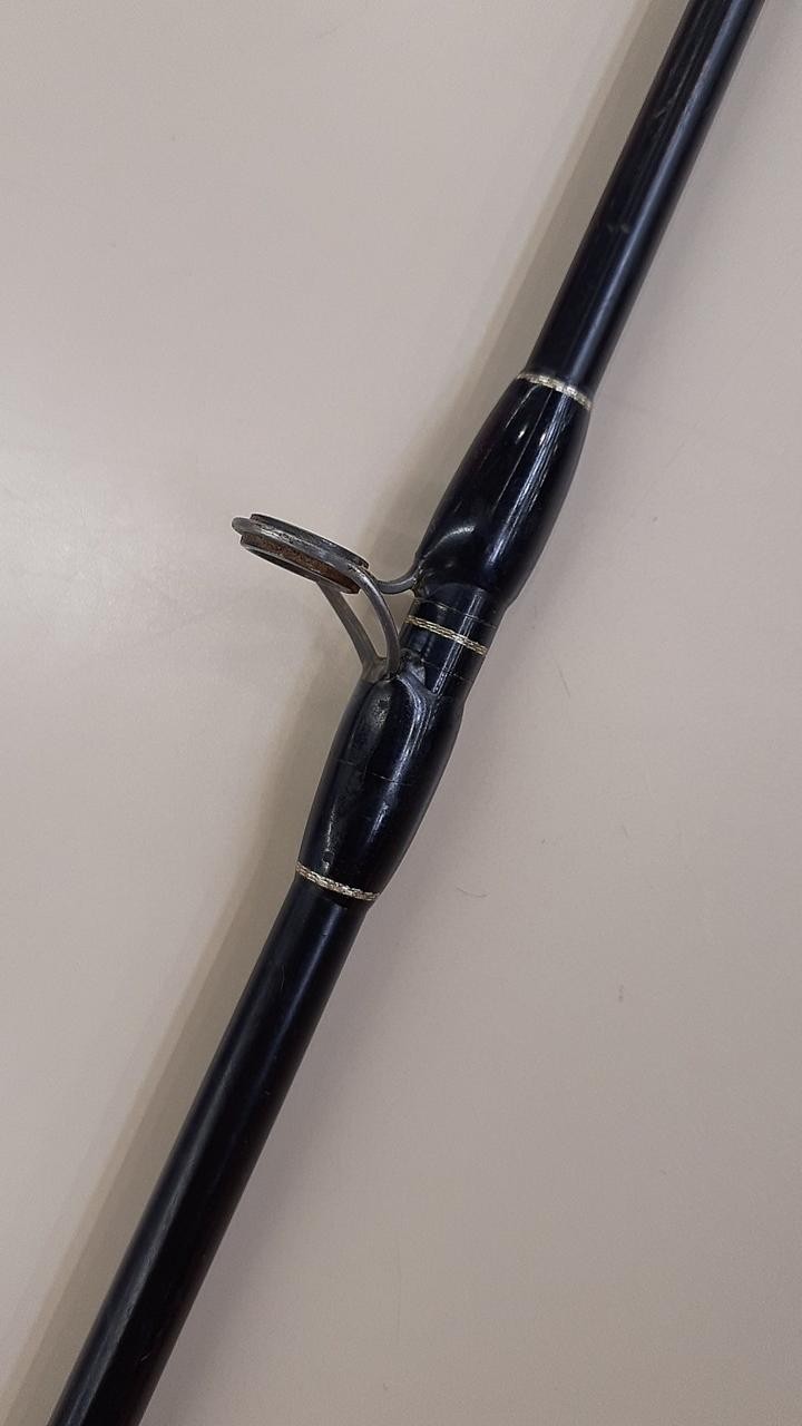 Valleyhill Snakehead Bass Rod 2-Piece, 10-11in, Cracked Guides, Used