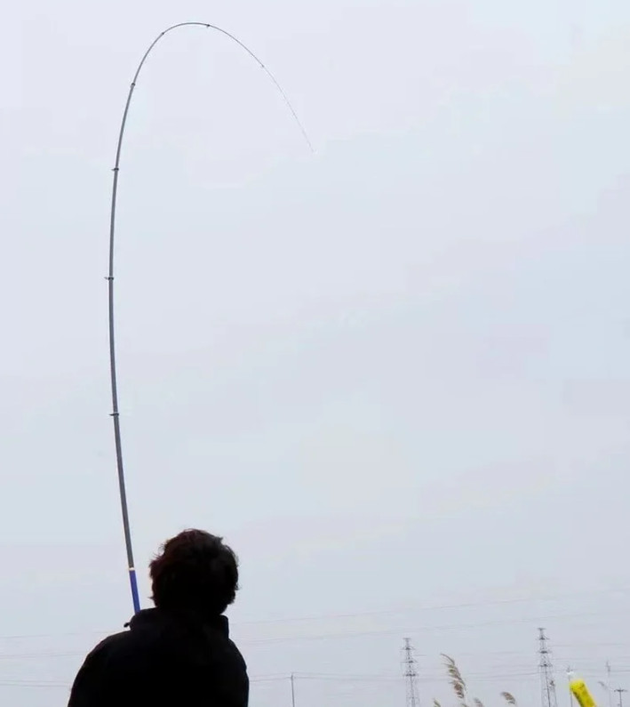 Carbon Fiber Spinning Fishing Rods 3.6M-6.3M Telescopic Rock Fishing Rods Trout