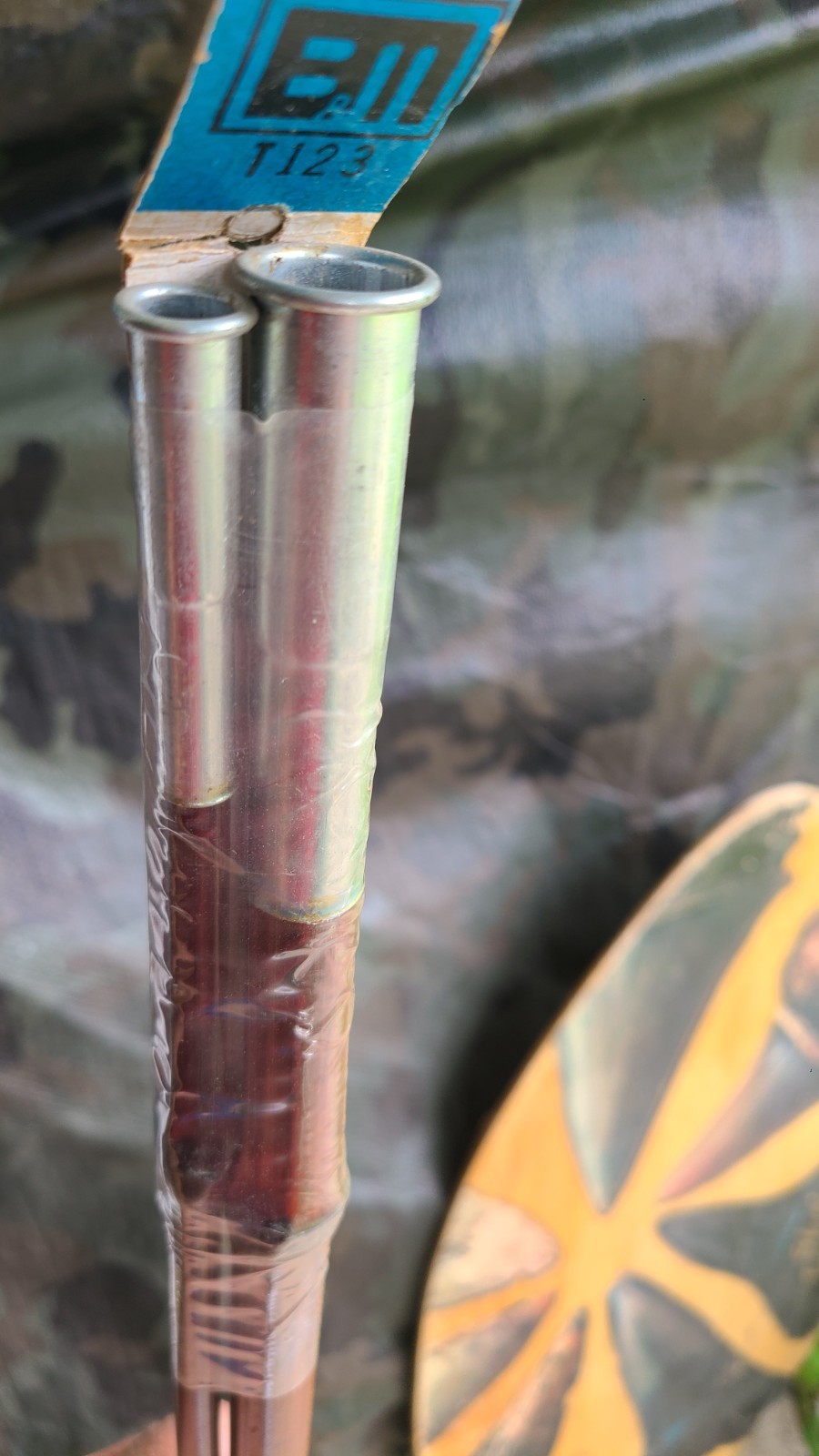 Vintage B & M 12′ Bamboo Pole. T123. West Point Miss. NOS Fishing NOS