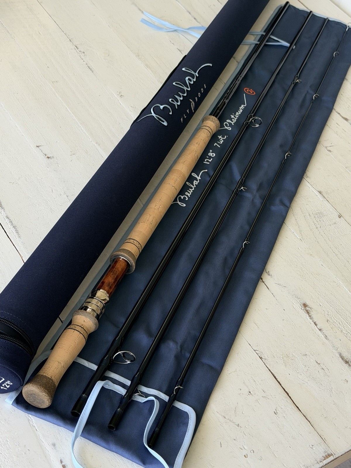 **BEAUTIFUL**🔥 BEULAH PLATINUM 7wt 12’8”in~4pc Switch/Spey🔥~LEGENDARY~
