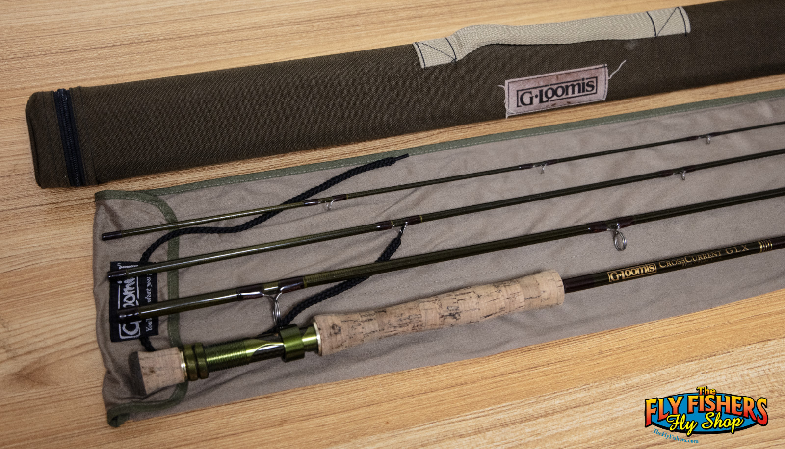 G.Loomis CrossCurrent GLX 9wt 9’0″ 4 Piece Fly Fishing Rod