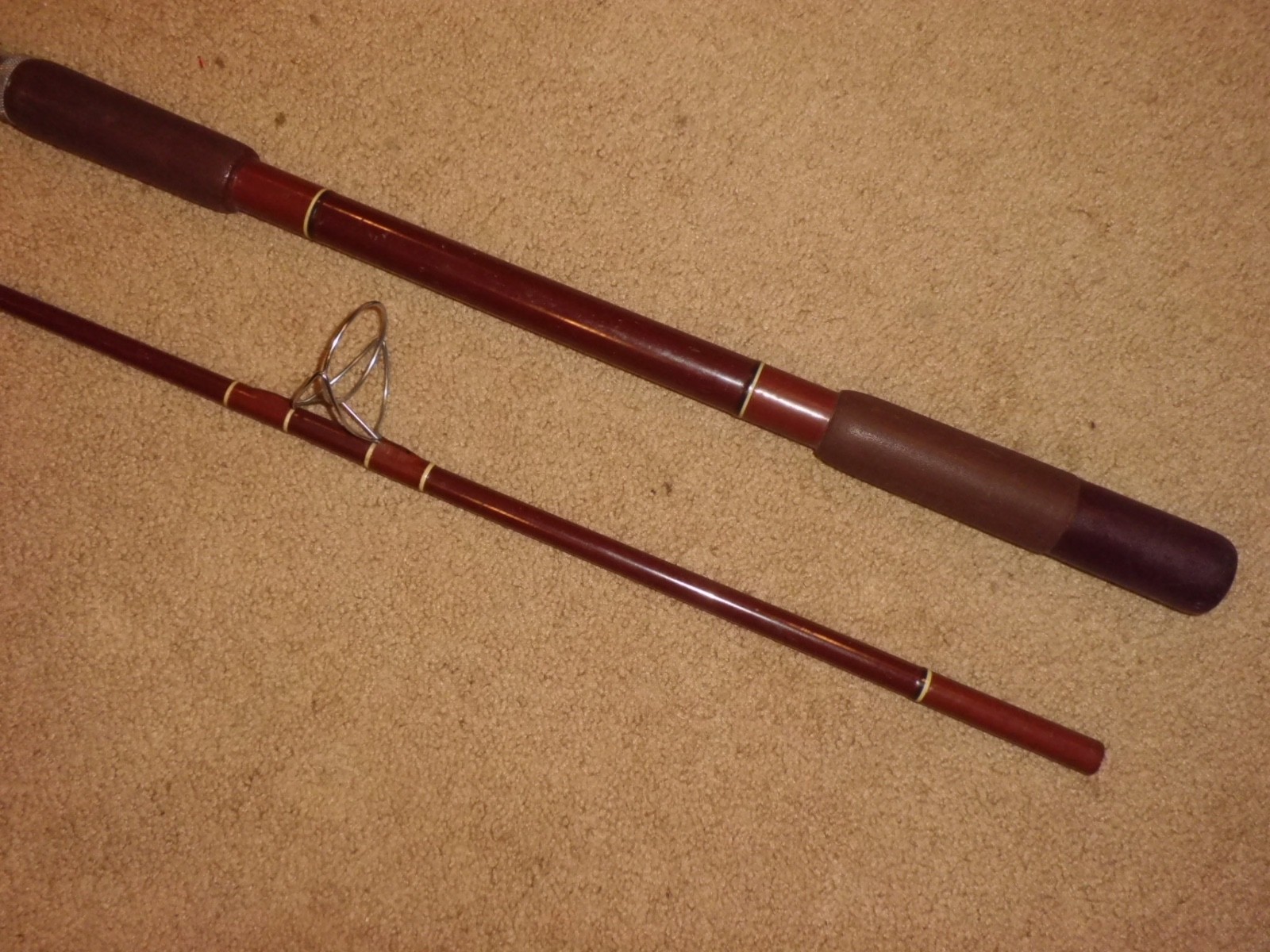 Vintage Fenwick PS105 Surf Spinning 10’6″ Rod- USA- 15-30lb test
