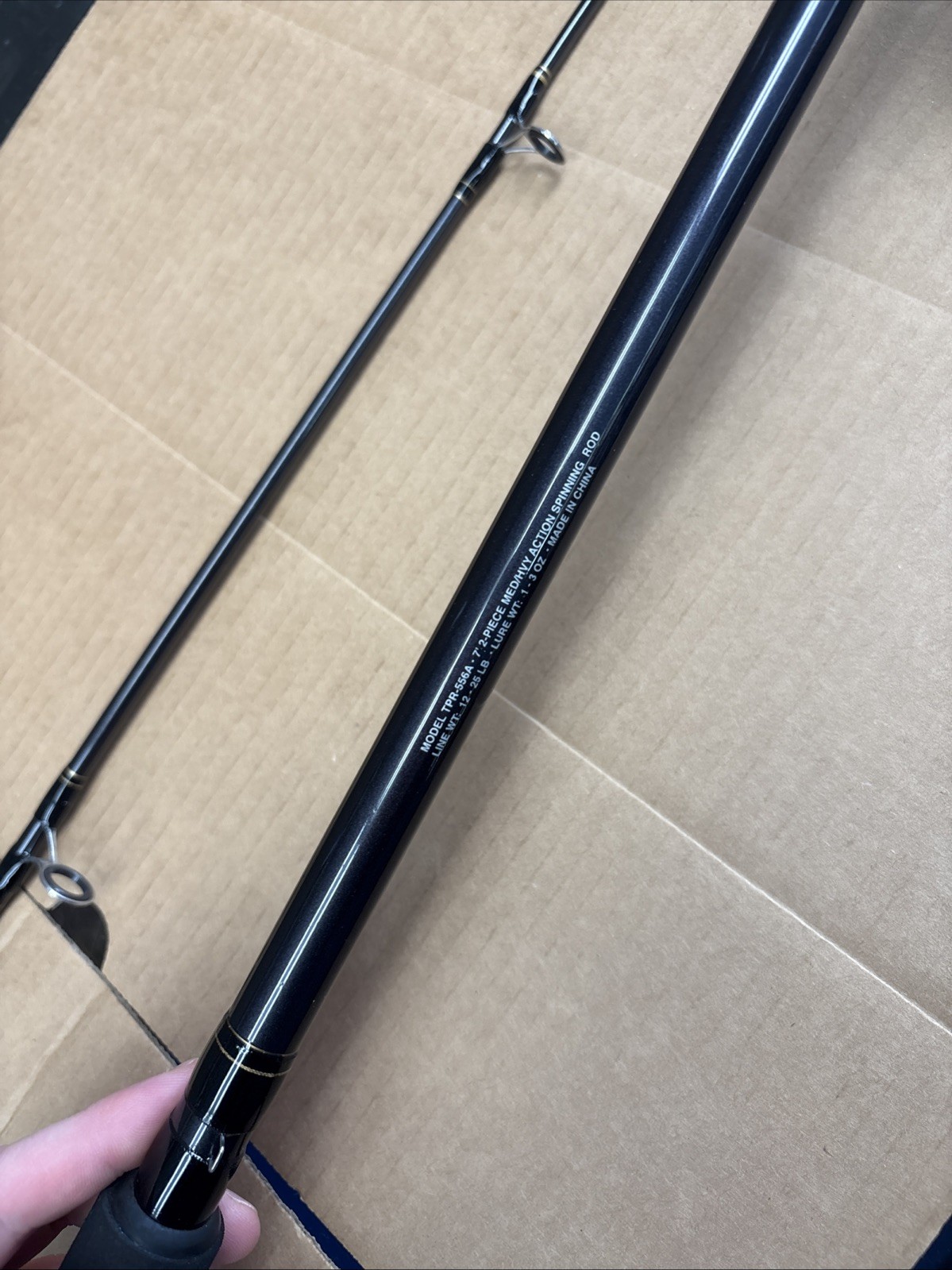 Calypso Tropic Model TPR-556A 7’ 2 Piece Saltwater Spinning Rod