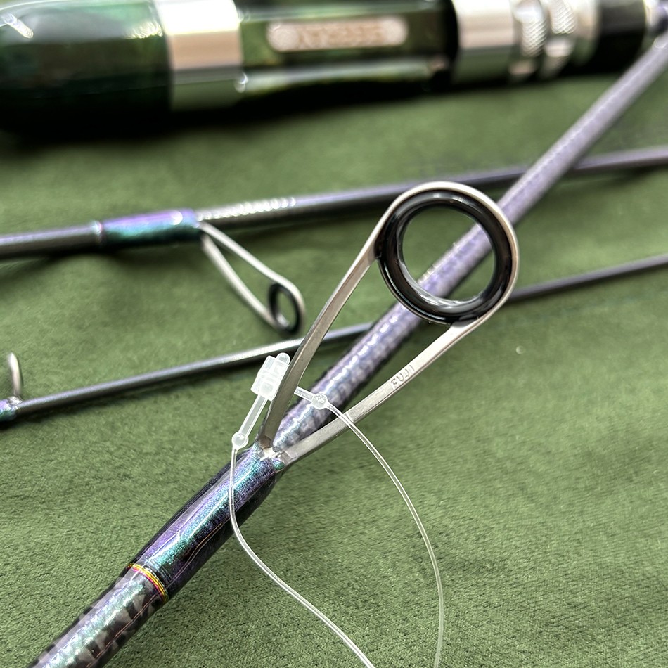 SEERAY Spinning Ultralight Rod 4’7” 5’6” 2-8 lb Travel Fishing Rod Fast Fuji