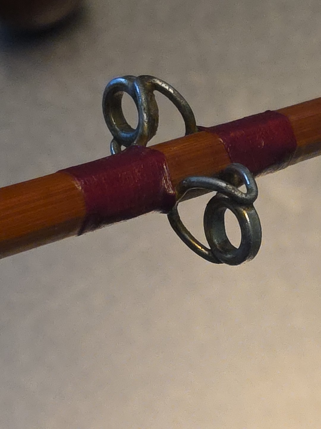 Antique / Vintage Montague Dreadnought Genuine Tonkin 6 ft Boat Rod- Two Piece-