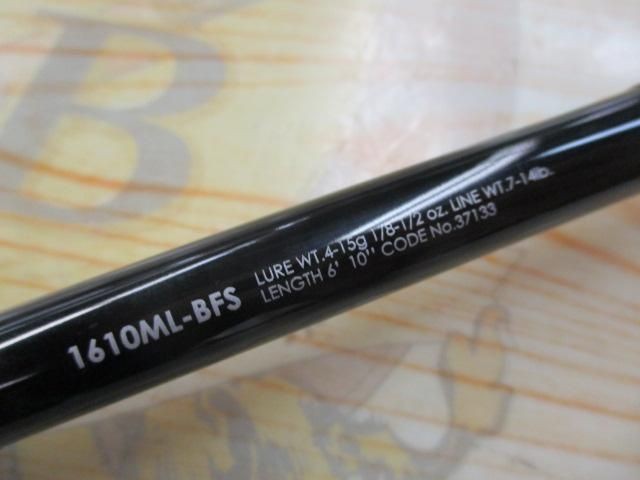 Shimano 16 Poison Glorious 1610ML-BFS Bass Rod Used