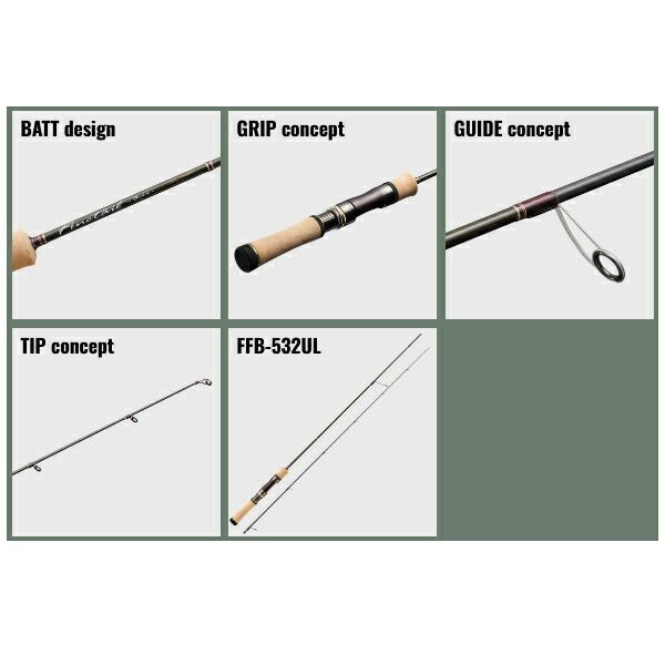 Major Craft Fine Tail FFB-562UL+ 4-6cm Minnow Casting Rod New September 2024
