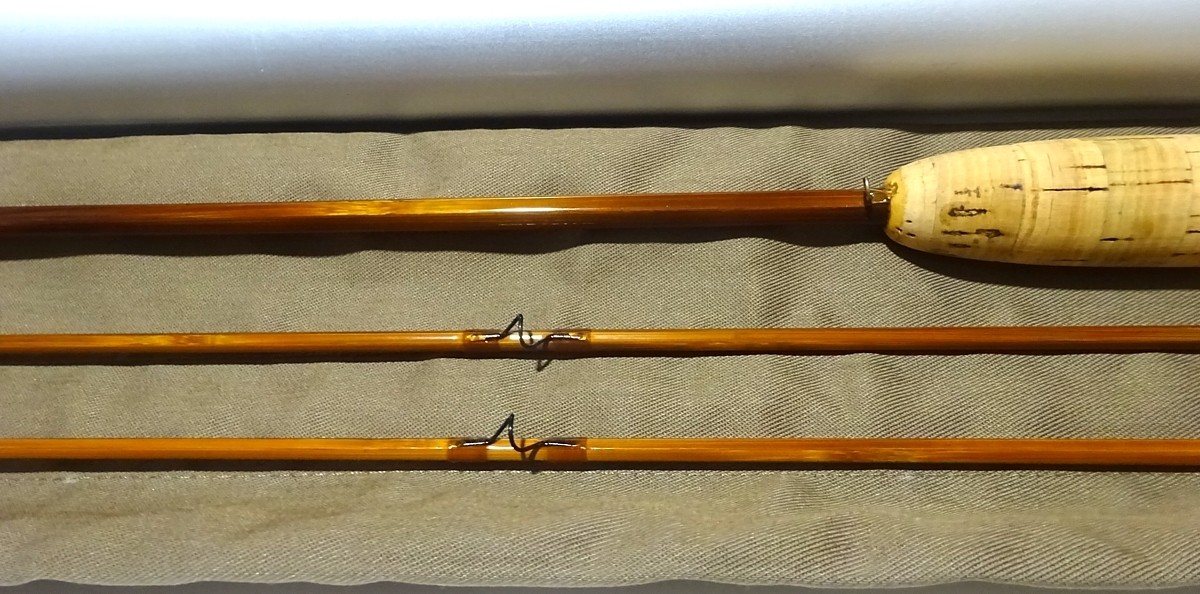 R.W.Summers Co. Bamboo Rod -Migde- 6ft4in 2P2T 4wt A beautiful 2007 Midge rod