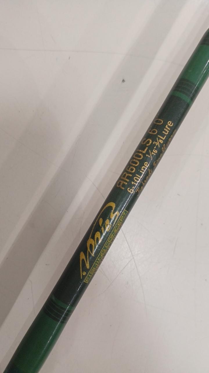 NORIES RR600LS 6ft Bass Fishing Rod 6-10lb Line 1/16-3/8oz Lure, Ex-Fast