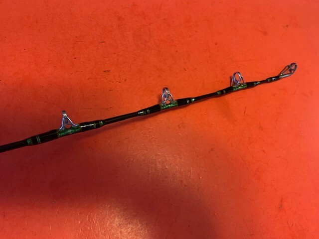 CUSTOM BUILT SEEKER CJB 7 FOOT 15 TO 40 POUND RATED CONVENTIONAL FISHING ROD W@W