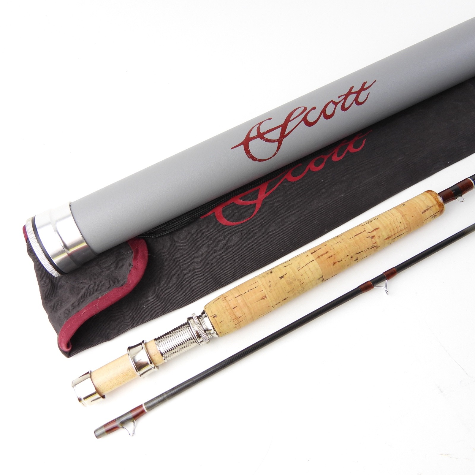 Scott G854 Fly Fishing Rod. 8’ 6”. 4wt. W/ Tube & Sock.