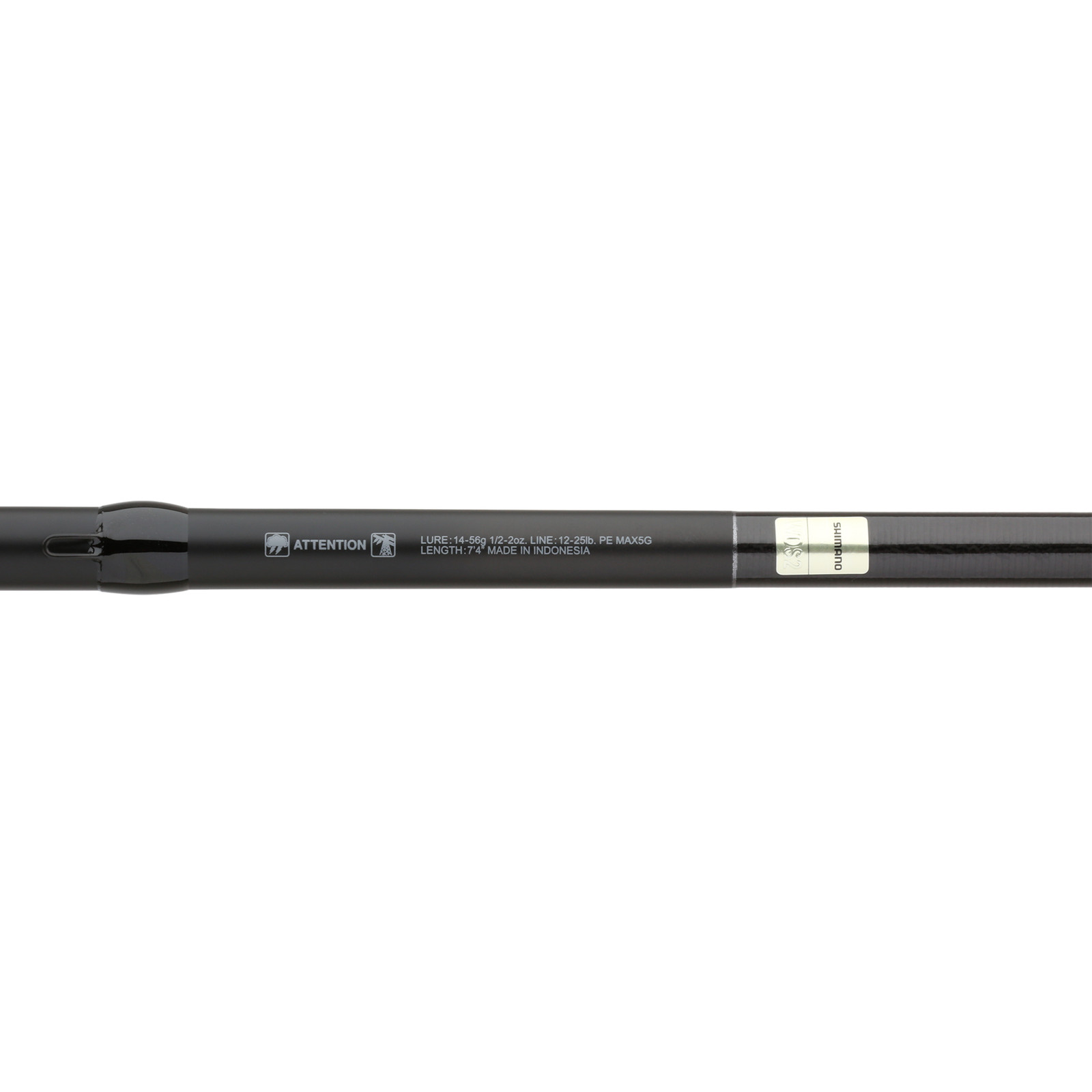 Shimano POISON ADRENA CASTING B, Freshwater, Bass, Casting, 7’4″, Heavy, 1 pc…