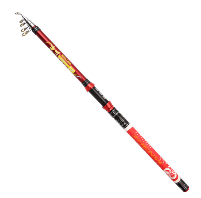 Telescopic Spinning Fishing Rod Travel Pole Lure Rod 2.1M 2.4M 2.7M 3M 3.6M Rods