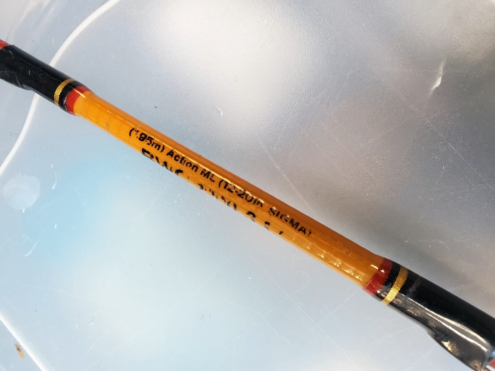 Shakespeare Ugly Stik Tiger BWC2200 Sigma 12-20lb 6’6″ boat rod made in USA EUC