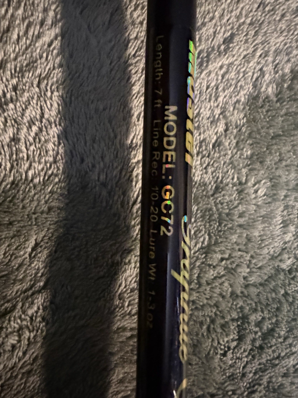 Master GC12 7ft Graphite Composite Fishing Rod Black 10-20lb 1-3oz