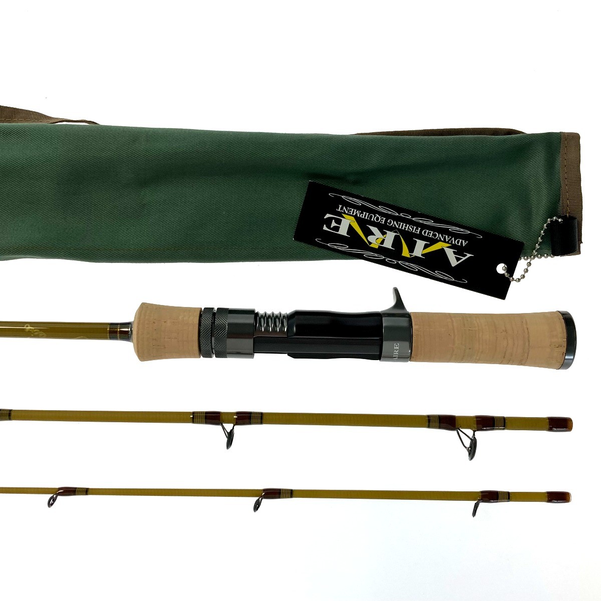 M-AIRE positive glass MG-45LC UD Lure rod with rod bag