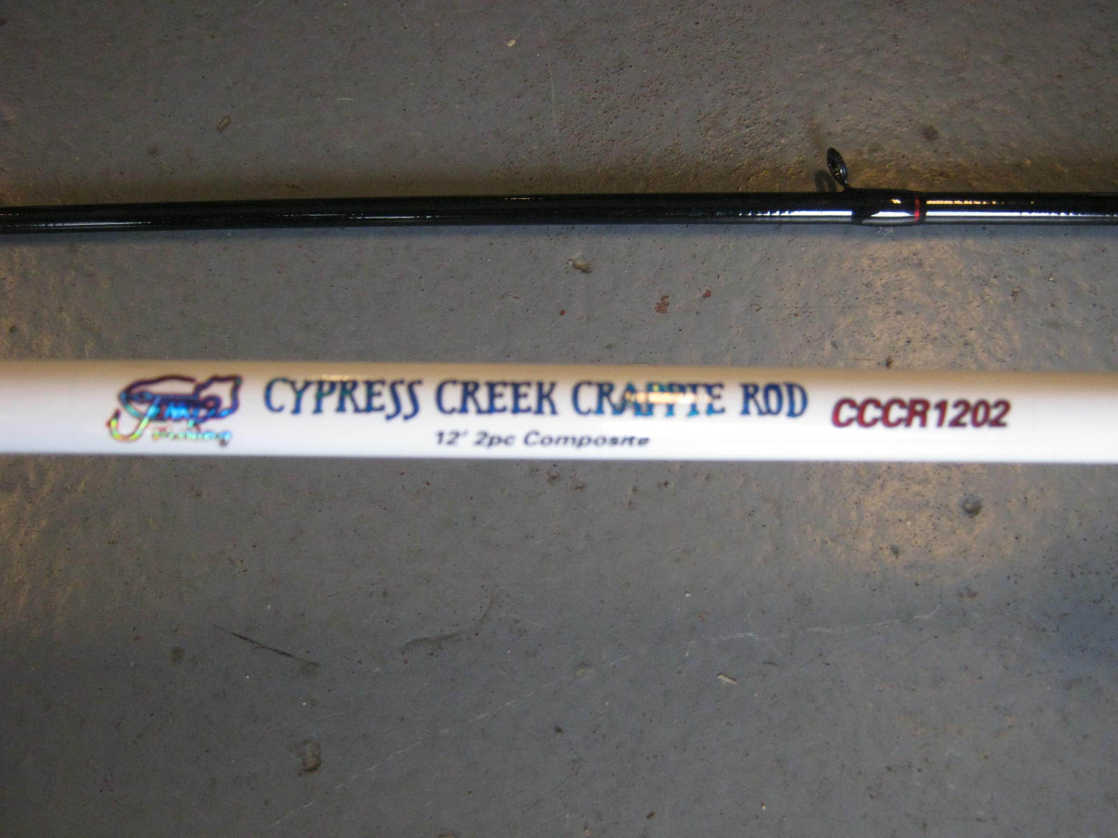 jenko cypress creek crappie rod (set of 2 12ft