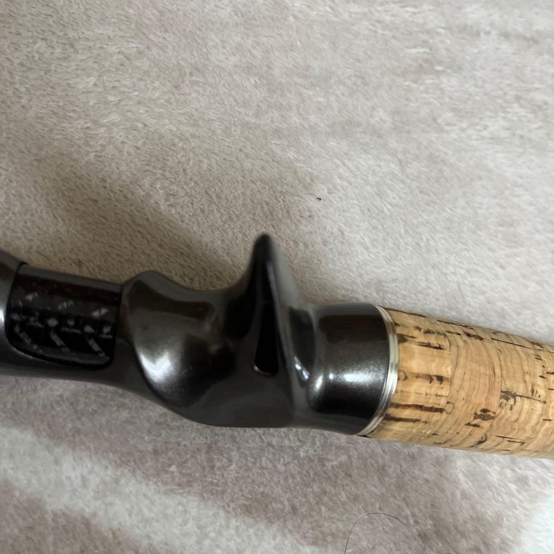 Evergreen Kaleido Super Stallion Rod Grip Cork Handle Hard Case Used