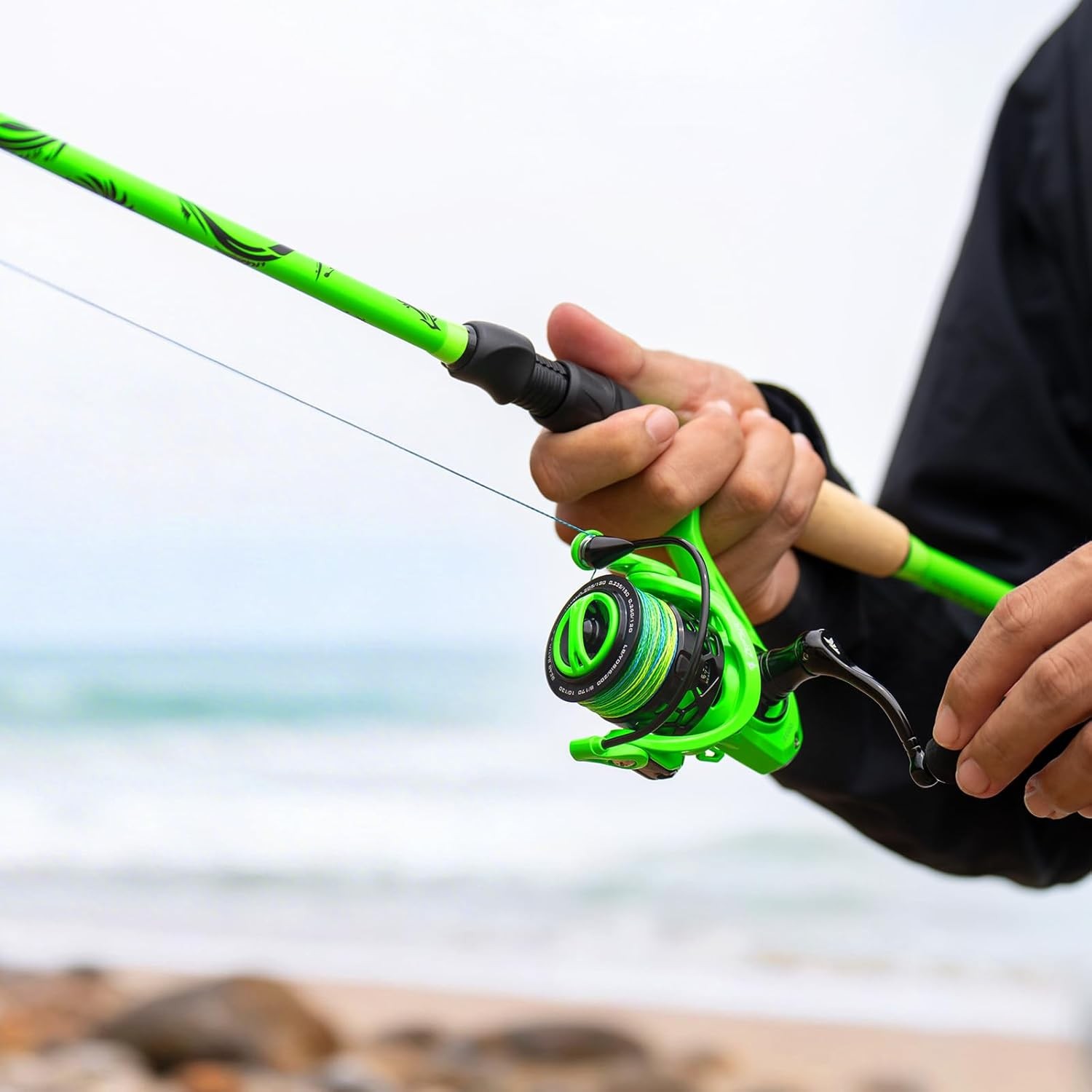 Zephyr Dual-tip Fishing Rod & Reel Combo Dual Tips Section Different Powers IM6